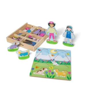 Best Friends Set Gioco Vestire Magnetico Melissa & Doug 19314 - Foto 1 di 8