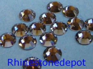 SS34 BLACK DIAMOND HOTFIX Preciosa Maxima Rhinestones 18 pcs - Picture 1 of 1