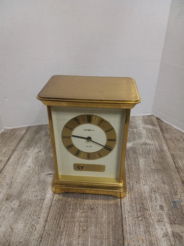 Howard Miller Hermle 1237 Quartz Mantle Clock Westminster Chime w/ paper work Cover