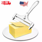 Hard Cheese Slicer Adjustable Stainless Steel Wire Cutter Kitchen Cooking Tool