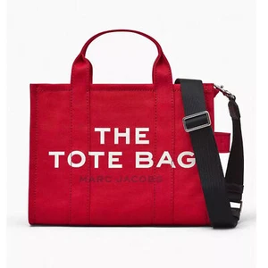 Marc Jacobs The Woven Medium Tote Bag (True red) M0016161-617 - Picture 1 of 10