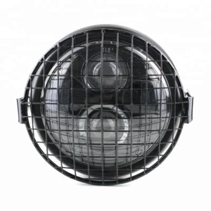 Eagle Lights Black Mesh Grill for 5 3/4" Headlight Buckets Harley/Indian - Picture 1 of 6