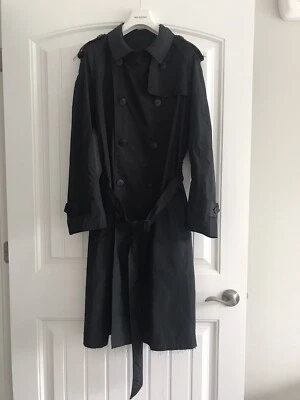 NWT NEIL BARRETT SERIE BREASTED BELTED POCKET  MEN'S COAT SZ  44 ITALY - Image 1 of 4