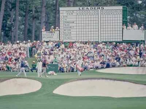 Foto de golf vintage de The Masters - Augusta National Memories - postal brillante 4x6 - Imagen 1 de 2