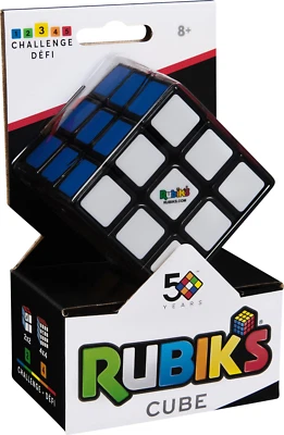 Rubik's 3x3: Classico Cubo Rompicapo per Appassionati di Puzzle, Nuova Versione - Immagine 1 di 4