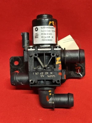 2015 Fiat 500e EV Electric 3-Way Coolant Water Pump Valve 52014553AC - 52k MILES - Image 1 of 4