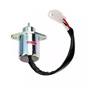 12V Fuel Shutoff Solenoid for Kubota D905 D1005 D1105 V1205 V1305 V1505 V1505T - Foto 1 di 6