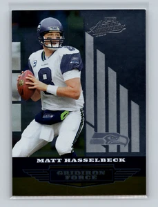 Playoff Absolute Gridiron Force 2008/250 Matt Hasselbeck #GF-37 Seahawks - Imagen 1 de 2