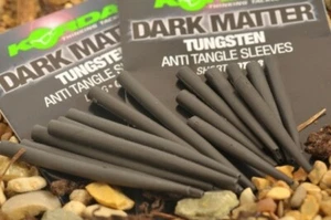 Korda Dark Matter Tungsten Anti Tangle Sleeves Choose From Short or Long - Picture 1 of 3