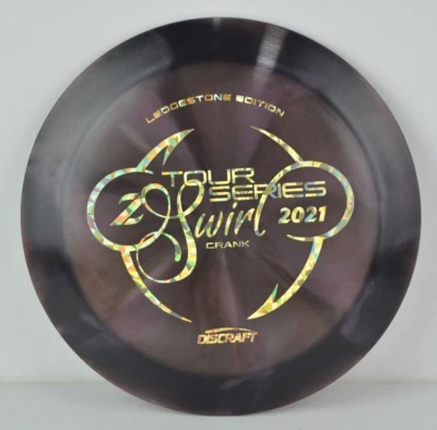 ⭐️GOLD SHATTER⭐️ Discraft Z Swirl Crank, 2021 Ledgestone, 174g - Image 1 of 4