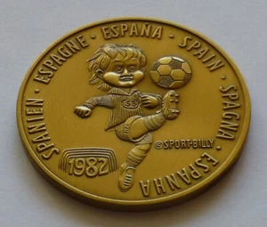 Medalla Copa Mundial FIFA 1982 / Copa Mundial de Fútbol España '82 - Trofeo Copa Mundial - Imagen 1 de 2