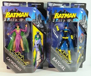 BATGIRL & CATWOMAN LEGACY EDITION DC UNIVERSE 7" ACTION FIGURES 2011 MATTEL - Picture 1 of 23
