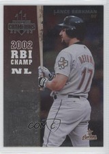 2003 Donruss Champions Metalized /100 Lance Berkman #118