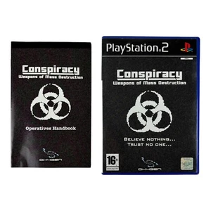 Conspiracy Weapons Of Mass Destruction Sony Playstation 2 PS2 PAL Free Postage - Picture 1 of 7