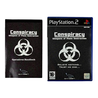 Conspiracy Weapons Of Mass Destruction Sony Playstation 2 PS2 PAL Free Postage - Image 1 of 4