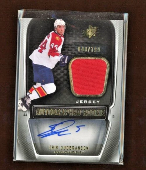 2011-12 SPx Rookie Jersey Autograph #185 Erik Gudbranson RC 648/799  *S6820 - Image 1 of 1