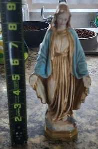Statue der seligen Jungfrau Maria Unserer Lieben Frau Madonna offene Arme Made in France #32 - Bild 1 von 6