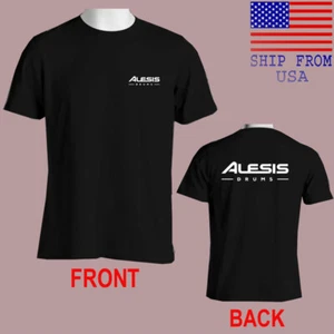 T-shirt da uomo nera Alesis Drums taglia S-5XL - Foto 1 di 1