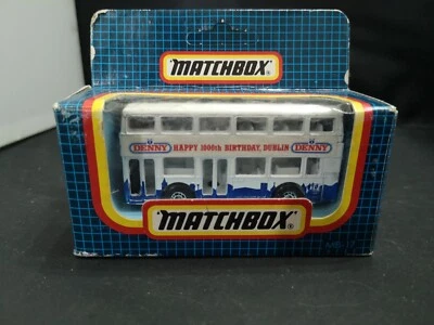 W674-MATCHBOX SUPERFAST MB17-C LONDON BUS.'DENNY-HAPPY 1000TH BIRTHDAY,DUBLIN' - Image 1 of 4
