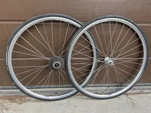Campagnolo Wheelset / Record Hubs / Lambda t6 Rims / Shamal Mavic Rigida - Imagen 1 de 16
