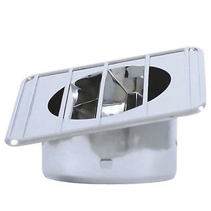 Camioneta Chevy GMC 67-72 cromo descongelador conducto de descongelación tablero lateral derecho - Imagen 1 de 2