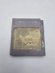 Attack of the Killer Tomatoes Nintendo Game Boy Authentic NO LABEL TESTED PIC - Picture 1 of 4