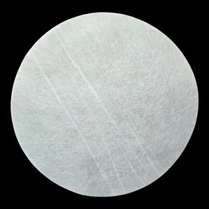 SET BESTEHEND AUS 100 WEISSEN KIRBY STAUBSAUGERFILTERN 6,5" RUND SCHMUTZMESSER FÜR VERKÄUFER - Bild 1 von 1