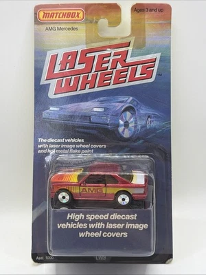 Matchbox Superfast Mercedes 500 SEC 1984 Metallic Red W/ Laser Wheels Sealed - Image 1 of 3
