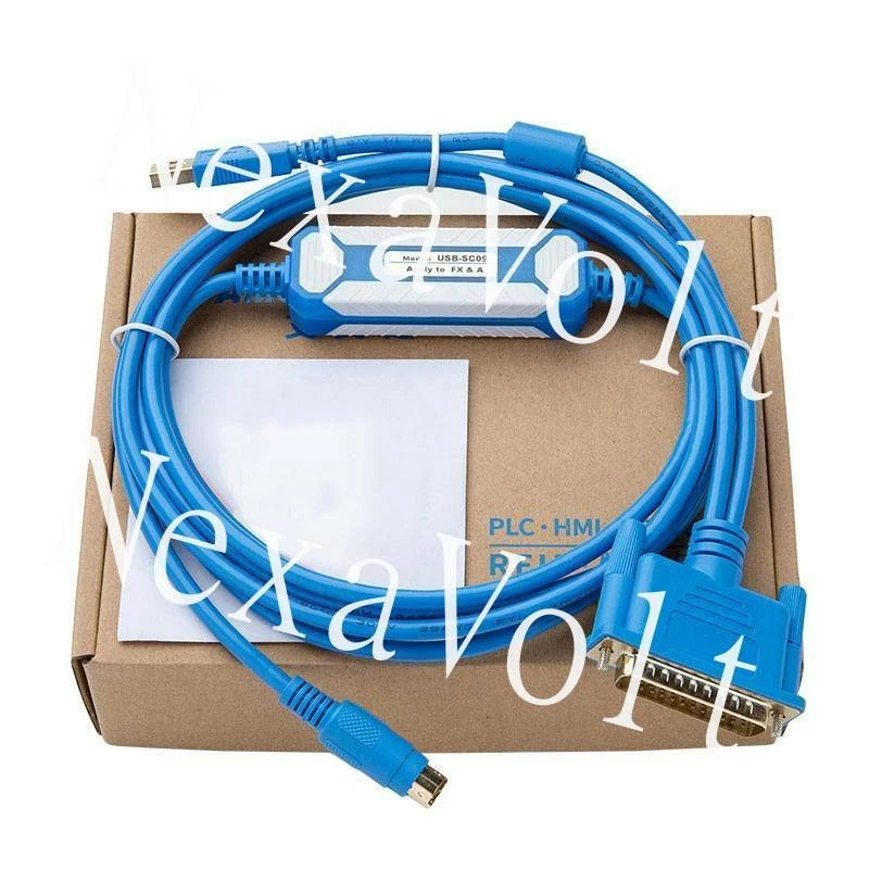 DSD TECH SH-P8V USB-Kabel Für Mitsubishi PLC – RS422, 1,5 M, Kompatibel Mit FX Serie