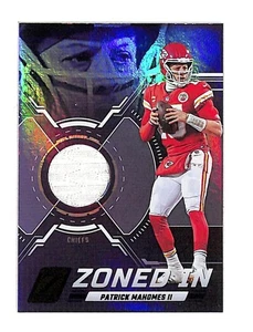 Patrick Mahomes 2023 Panini Zenith Zonizzato In Patch Card - Foto 1 di 2