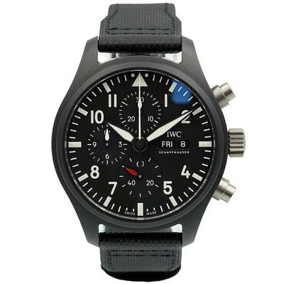 IWC Top Gun Pilots Watch Chronograph Ceramic IW389101 44.5mm B&P 2023 - Image 1 of 4