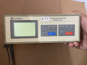 Máquina de fallas KANOMAX 6162 Temperatura Anemomaster Medidores de velocidad del aire - Imagen 1 de 10