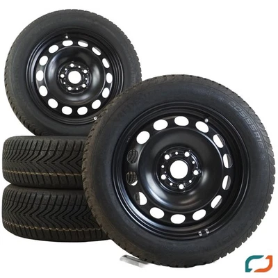 Original Skoda Octavia 3 5E Winterräder Winterreifen 16 Zoll 205/55 R16 91H - Bild 1 von 4