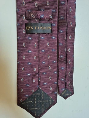 F/X FUSION, Corbata Hombre, 100% SEDA, HECHA A MANO EN China, RN 124205 Foto 1 de 3