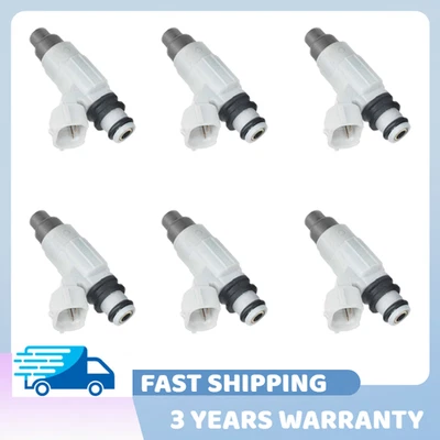 Juego de 6 inyectores de combustible para Suzuki GRAND VITARA 2.7L V6 2001 FJ939 EE. UU. 1571052D00 Foto 1 de 4