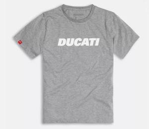 DUCATI T-Shirt Ducatiana 2.0 Gray U.S. SIZE MEDIUM (EU L) 987701005 - Picture 1 of 4