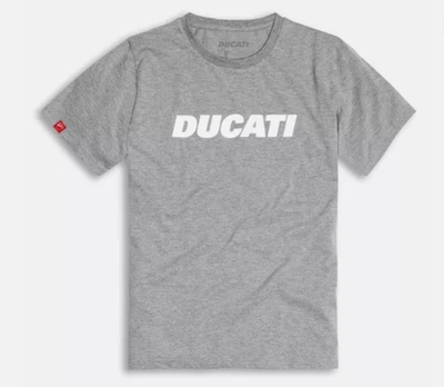 DUCATI T-Shirt Ducatiana 2.0 Gray U.S. SIZE MEDIUM (EU L) 987701005 - Image 1 of 4