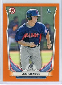 2014 Bowman BP110 Joe Wendle Orange Parallel 069/250 - Picture 1 of 2