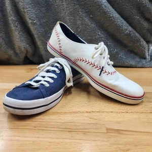 KEDS - Lot Of 2 - St Louis Cardinals & Navy Blue Sneakers Sz 7 - Picture 1 of 15