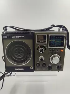 Radio de onda corta Panasonic RF-1170 de colección 5 bandas UHF PSB bajo alto FM/AM - Imagen 1 de 8