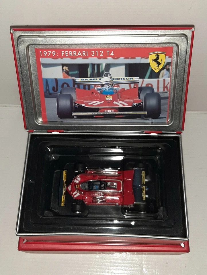 FERRARI 312 T4 #11 WINNER MONACO GP 1979 HOT WHEELS RACING SCALA 1/43 - Immagine 1 di 2