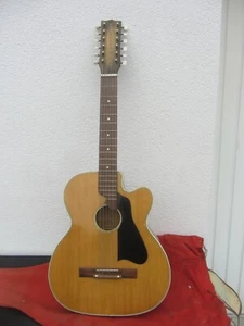 Alte Gitarre ca. 102 cm 12 saitig - Bild 1 von 12