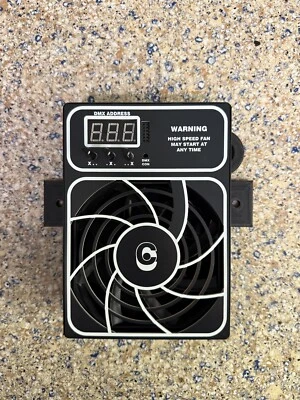DMX Controlled FAN. 230CFM at 58db. Good For Moving Fog And Haze Effects - Image 1 of 4