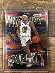 2021-22 Prizm NBA Basketball MOSES MOODY Instant Impact RC #24 Warriors - Bild 1 von 2