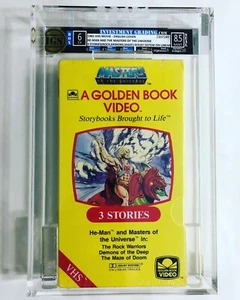 IGS Graded Masters of the Universe Golden Book 1985 VHS sealed 6/8.5 EX/MINT - Picture 1 of 6
