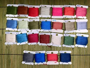 DMC Embroidery Floss Lot of 25 Carded Assortment #12 - Picture 1 of 4
