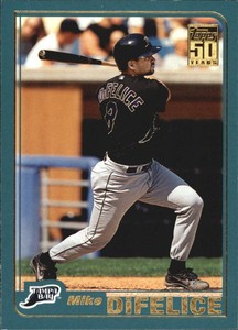 2001 Topps Baseball #466 Mike DiFelice
