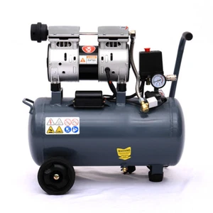 25L Air Compressor 8 CFM Low Noise Oilless Silent 1800W 220V Portable Oil Free - Picture 1 of 9