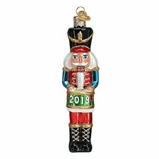 Old World Christmas Glass Blown Ornament, 2019 Nutcracker (With OWC Gift Box)