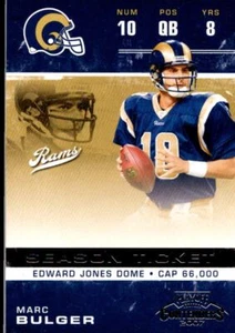 2007 Playoff Contenders Marc Bulger St. Louis Rams #89 - Picture 1 of 2